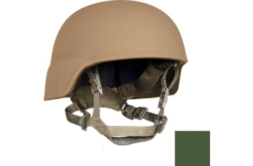 Image of ArmorSource AS-200 NIJ IIIA Ballistic Helmet, Regular Cut, Cam Green, Extra Large, 200XLRCCGS