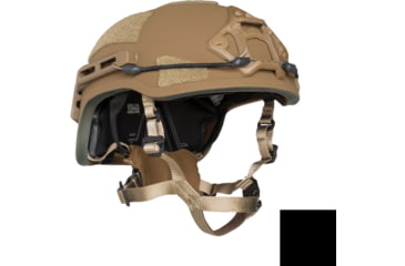 Image of ArmorSource AS-223 Enhance Trauma Fully Loaded Reduction Helmet, High Cut, Black, Small, 223SHCBKSR20P15U3LR3KV2