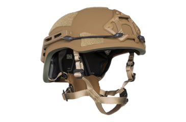 Image of ArmorSource AS-223 Enhance Trauma Fully Loaded Reduction Helmet, High Cut, Coyote Brown, Small, 223SHCCBSR20P15U3LR3KV2