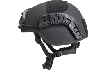 Image of ArmorSource Aire Le - Law Enforcement Ultra-Lightweight Reguar-Cut Ballistic Helmet, Black, Large, AIRELE-RCL-R4P2-BK
