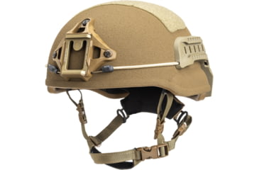 Image of ArmorSource AS-501 Gen2 U.S. Army Advanced Mid-Cut Special Command Configuration Combat Helmet, Tan, Large, 501G2-MCL-R10P4-R-W3-V-TN