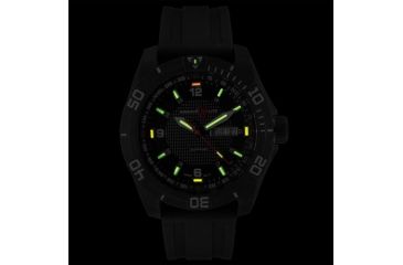 Image of Armourlite Black Navigator Series Watch with NBR Band, Black AL1001