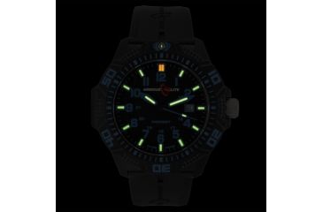 Image of Armourlite Caliber Series Blue Watch With Rubber Band, Black/Blue, Small AL612