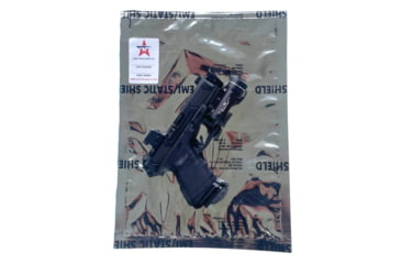 Image of Arms Preservation ESD/VCI MIL-SPEC VCI Pistol Storage Bag, Transparent, 11x15 inch, FSP001-ESD