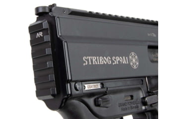 Image of Arms Republic Picatinny Stock/Brace Adaptor for Grand Power Stribog, Black, AR-STBG-PIC-ADPT