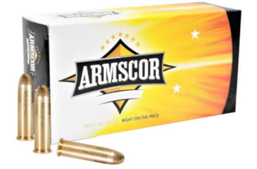 Image of Armscor Precision Inc 38SPL 158 Grain FMJ Value Pack Brass Cased Rifle Ammo, 100 Rounds, ARMS50449