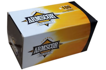Image of Armscor Precision Inc 9mm 124 Grain FMJ Value Pack Brass Cased Pistol Ammo, 10 Rounds, ARMS50445