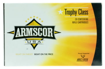 Image of Armscor Precision Inc ArmscorUSA .300 Remington Ultra Magnum 180 Grain AccuBond Brass Cased Rifle Ammo, 20 Rounds, FAC300-TC-20RD