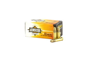 Image of Armscor Precision Inc PH .22LR 36 Grain HVHP Brass Case Rimfire Ammo, 50RD, ARMS50015PH
