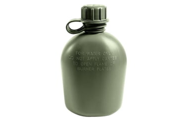 Image of Army Navy Sales GI 1 Quart Canteen, Plastic, OD, F81OD