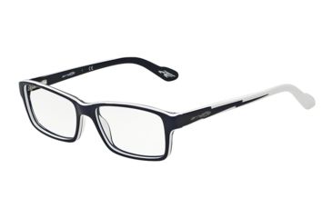 Image of Arnette AN7034 Bifocal Prescription Eyeglasses, 51mm, Top Blue/White/Blue Transp, AN7034-1097-51-BI