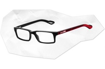 Image of Arnette Arnette Roadie Eyeglasses, Black AN7035-0450BI