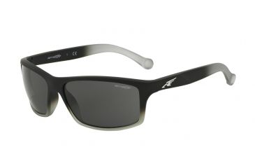 Image of Arnette BOILER AN4207 Progressive Prescription Sunglasses, 61mm, Fuzzy Black/traslucent Grey, AN4207-225387-61-PRO