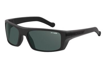 Image of Arnette Conjure Progressive Prescription Sunglasses, Black Frame, Grey/Green Lens-AN4198-04PR