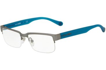 Image of Arnette CONTEMPORARY AN6101 Progressive Prescription Eyeglasses, 53mm, Fuzzy Gunmetal, AN6101-663-53-PRO
