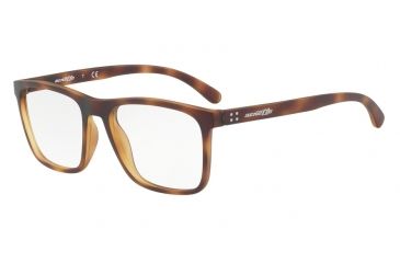 Image of Arnette CUZ AN7132 Progressive Prescription Eyeglasses, 54mm, Matte Havana, AN7132-2375-54-PRO