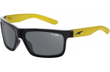 Image of Arnette Arnette Easy Money Sunglasses, Gloss Black-Gm Yel SV-AN4190-06