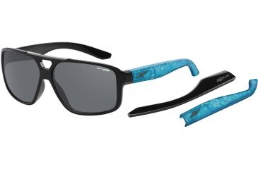 Image of Arnette Arnette Fat City Sunglasses, Gloss Black AN4189-02PR