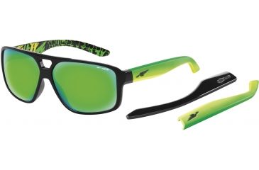 Image of Arnette Arnette Fat City Sunglasses, Gloss Black AN4189-05PR