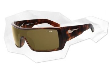 Image of Arnette High Beam Sunglasses - Havana Frame and Bronze Lens AN4148-10