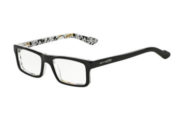 Image of Arnette LO-FI AN7060 Prescription Eyeglasses, 47mm, Top Black/Fantasy, AN7060-1119-47-SV