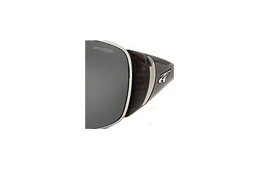 Image of Arnette Lustre 577/87 Gunmetal with Brown Scribble Frame / Grey Lens 800-1732