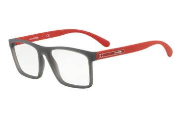 Image of Arnette MC TWIST AN7147 Progressive Prescription Eyeglasses, 54mm, Matte Grey, AN7147-2526-54-PRO