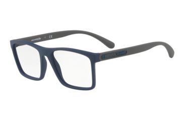 Image of Arnette MC TWIST AN7147 Progressive Prescription Eyeglasses, 54mm, Matte Blue, AN7147-2527-54-PRO