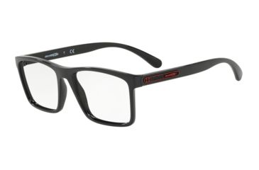 Image of Arnette MC TWIST AN7147 Progressive Prescription Eyeglasses, 54mm, Black, AN7147-41-54-PRO
