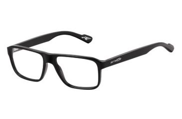 Image of Arnette Revival Bifocal Prescription Eyeglasses, Gloss Black Frame, 51mm AN7062-0151BI