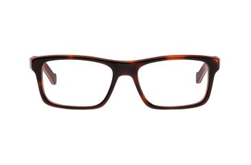 Image of Arnette Scale Eyeglasses, Havana/Translucent Orange Frame-AN7085-0449