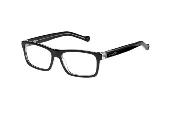 Image of Arnette Scale Eyeglasses, Black Translucent Frame-AN7085-0149