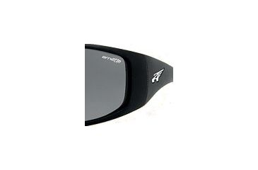 Image of Arnette Vision 01/71 Matte Black Frame / Grey Green Lens 800-1176