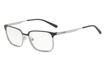 Image of Arnette WOOT! AN6114 Prescription Eyeglasses 679-53 - Black Rubber/Gunmetal Frame