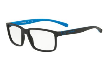 Image of Arnette YO! AN7157 Prescription Eyeglasses, 55mm, Matte Black, AN7157-2562-55-SV