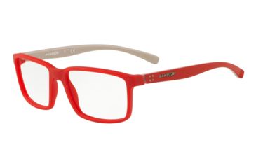 Image of Arnette YO! AN7157 Prescription Eyeglasses, 55mm, Matte Red, AN7157-2564-55-SV