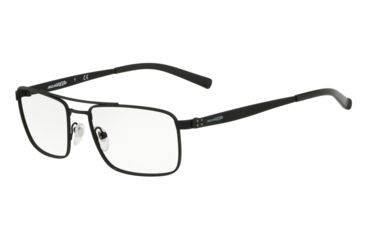 Image of Arnette ZIPLINE AN6119 Bifocal Prescription Eyeglasses, 55mm, Black Rubber, AN6119-696-55-BI
