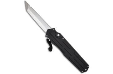 Image of Ars A.R.S. Kato OTF Knife Black Single Action Automatic Tanto 3.5" Satin Plain, Black, Stainless Steel, adult, BHQ-9917