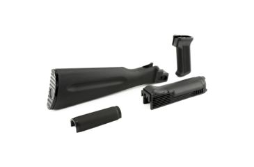 Image of Arsenal Inc 1.25 Inch Extension on Butt Stock Stock 4-Piece Set w/ Butt Stock/Upper and Lower Handguard/Pistol Grip, Black, AISAKBSL