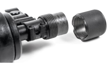 Image of Arsenal Inc AR Barrel Nuts Thread Protector Muzzle, 24x1.5mm, RH Threads, Black Oxide, One Size, AK-041US