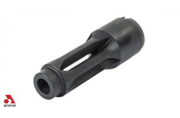 Image of Arsenal Inc AK-133S Flash Hider Muzzle Device, 7.62x39, 24x1.5mm RH, Black, AK-133S