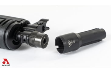Image of Arsenal Inc Arsenal Flash Hider Ak-133s For 7.62x39 24x1.5mm Rh Black