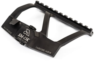 Image of Arsenal Inc Next Gen Quick Release Riflescope Mounts w/ Picatinny Rail for AKSU, Black, 5in, SM-13K