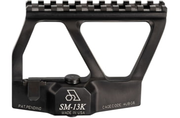 Image of Arsenal Inc Next Gen Quick Release Riflescope Mounts w/ Picatinny Rail for AKSU, Black, 5in, SM-13K