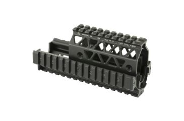 Image of Arsenal Inc Precision Picatinny Quad Rail Handguard System w/ 14 Rails On Bottom and Sides and 9 Rails on Top, Black, AIPR-01