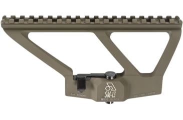 Image of Arsenal Inc Riflescope Mount for AK with Side Rail Low Profile, OD green, 7.5in, SM-13G