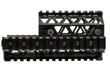 Image of Arsenal PR-01 PR-01 Picatinny Quad Rail Handguard Sys AK-47/74 Alum Black