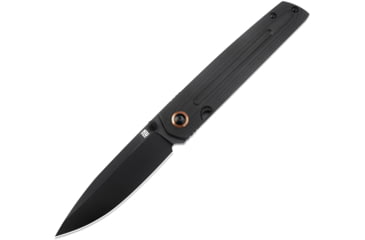 Image of Artisan Cutlery Sirius Folding Knife by Ray Laconico, 4.5in Closed, 3.5in, AR-RPM9, Black PVD Coated Drop Point Blade, Black G10 Handle, 1849P-BBK