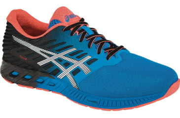 Image of Asics FuzeX Road Running Shoe - Men's-Methyl Blue/White/Black-Medium-12