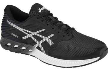 Image of FuzeX Road Running Shoe - Mens-Black/White/Onyx-Medium-8